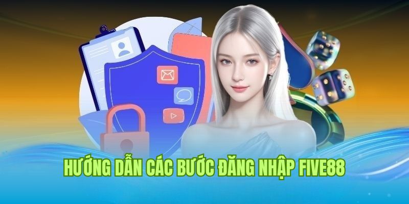 Người chơi nhập vào dữ liệu chính chủ để đăng nhập Five88