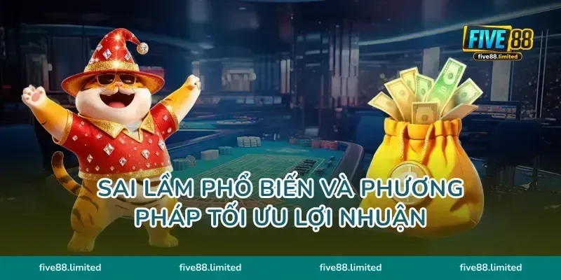 Sai lầm phổ biến và phương pháp tối ưu lợi nhuận