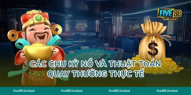 Các chu kỳ nổ và thuật toán quay thưởng thực tế